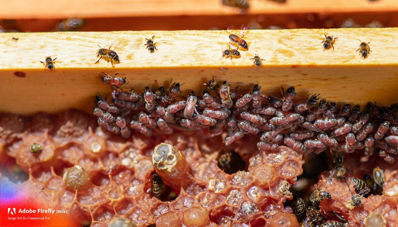 What Do Varroa Mites Look Like