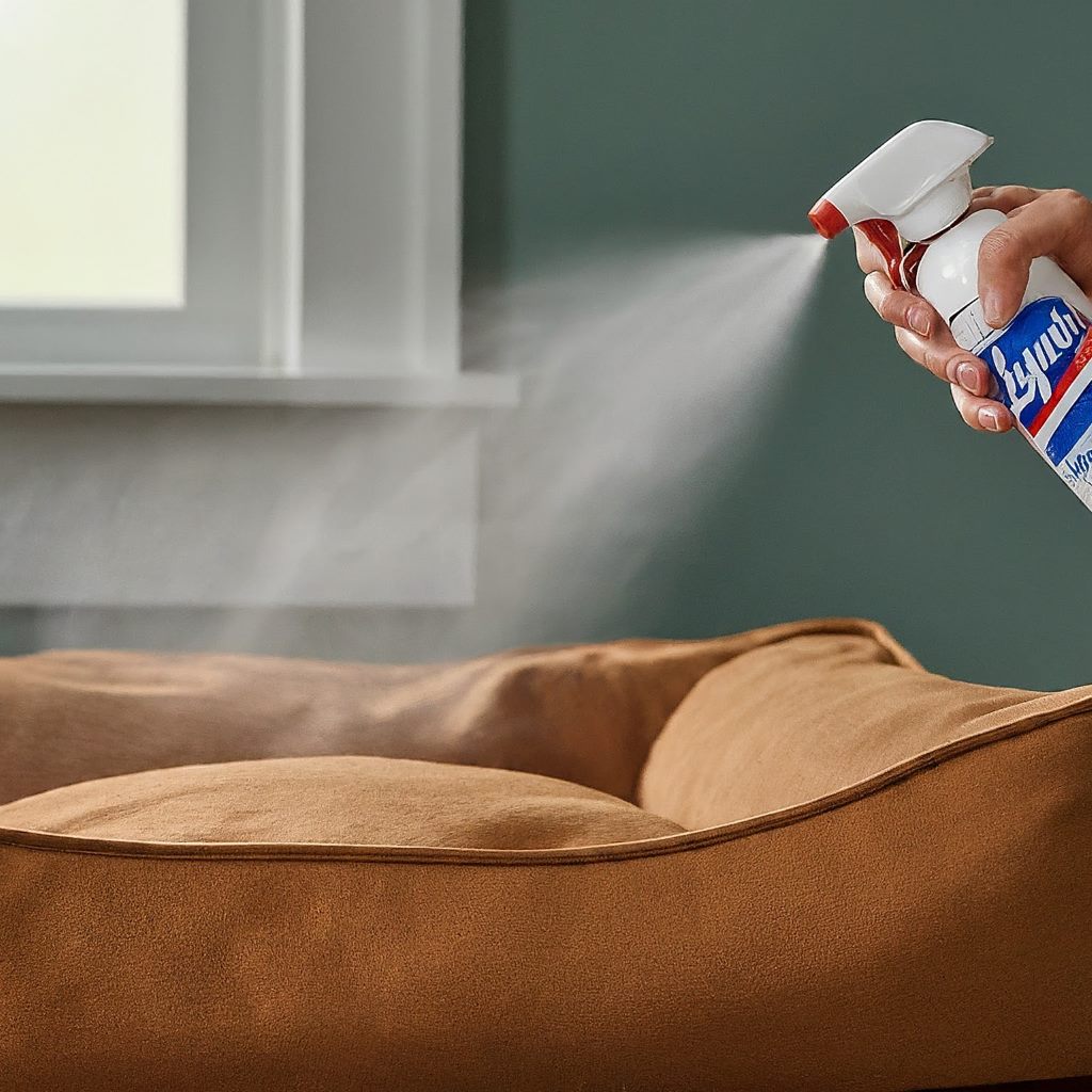 Can I Spray Lysol On Dog Bed? Risks and Benefits of Disinfecting Pet Bedding