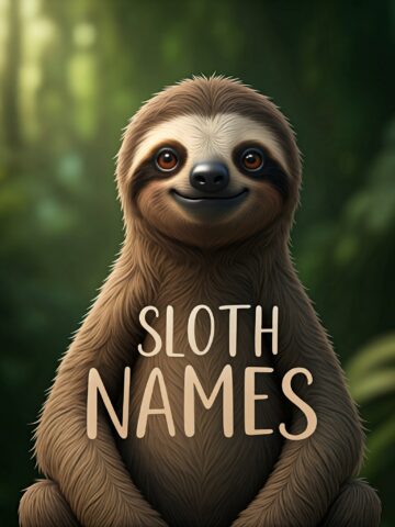 Sloth Names Ideas