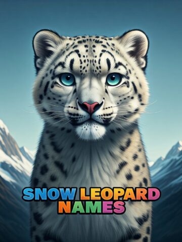 Snow Leopard Names Ideas