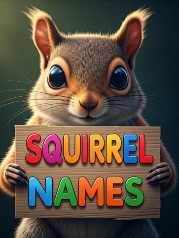 squirrel names ideas